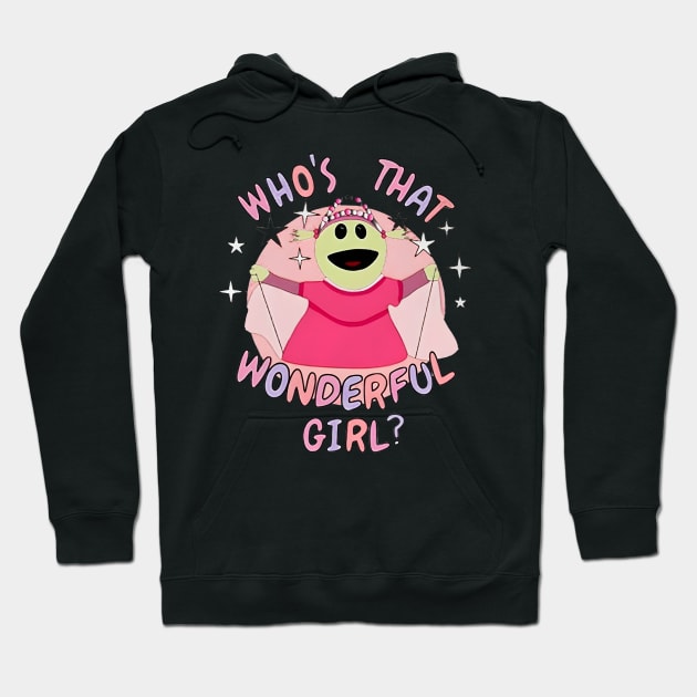 Nanalan Who's That Wonderful Girl Hoodie by Monika1